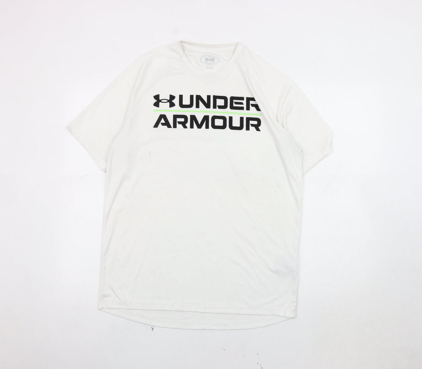 Under Armour Men's White T-Shirt M, Gym Training