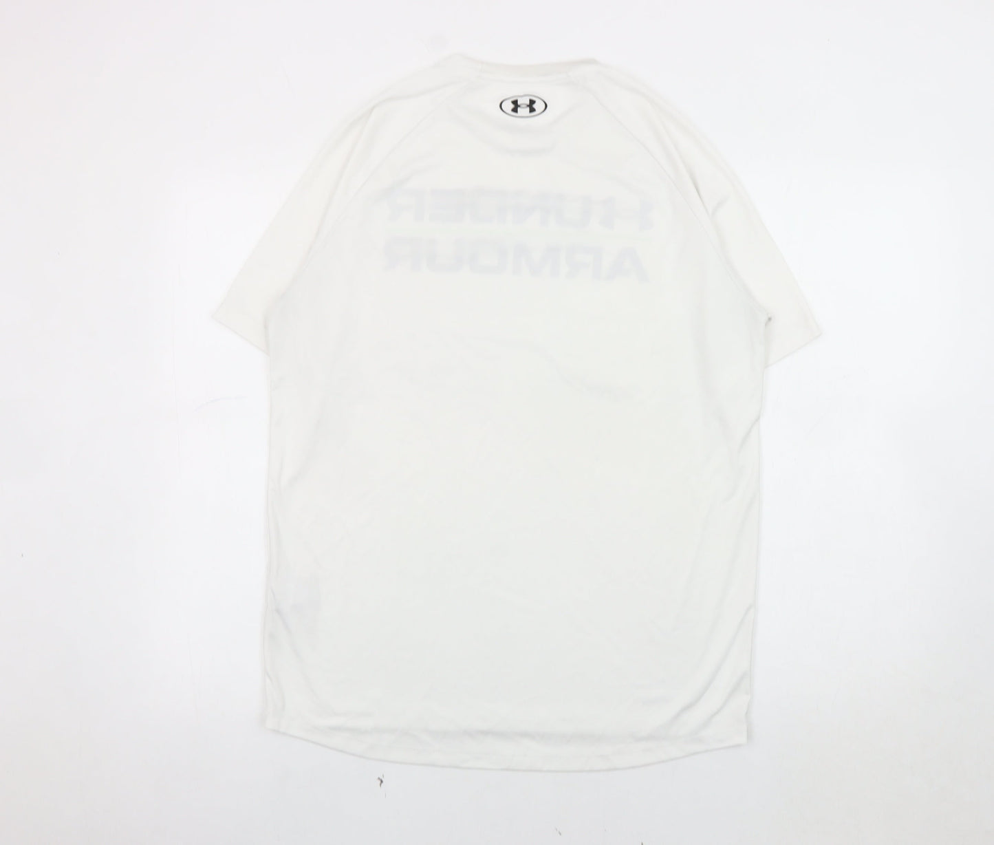 Under Armour Men's White T-Shirt M, Gym Training