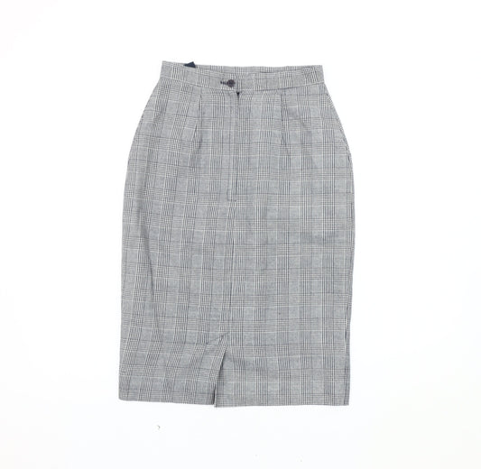 Richards Women's Check Pencil Skirt, Size 10, Multi