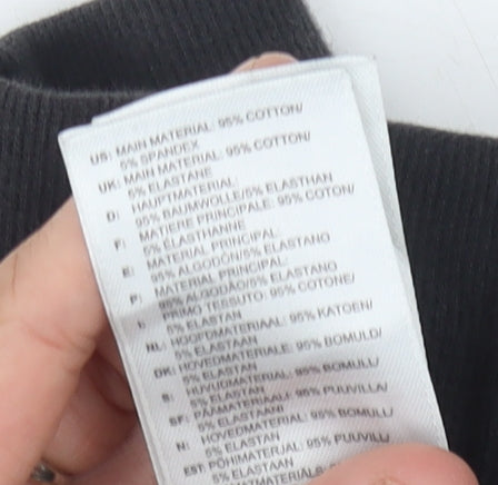 Adidas Women's Black Jogger Trousers - Size S