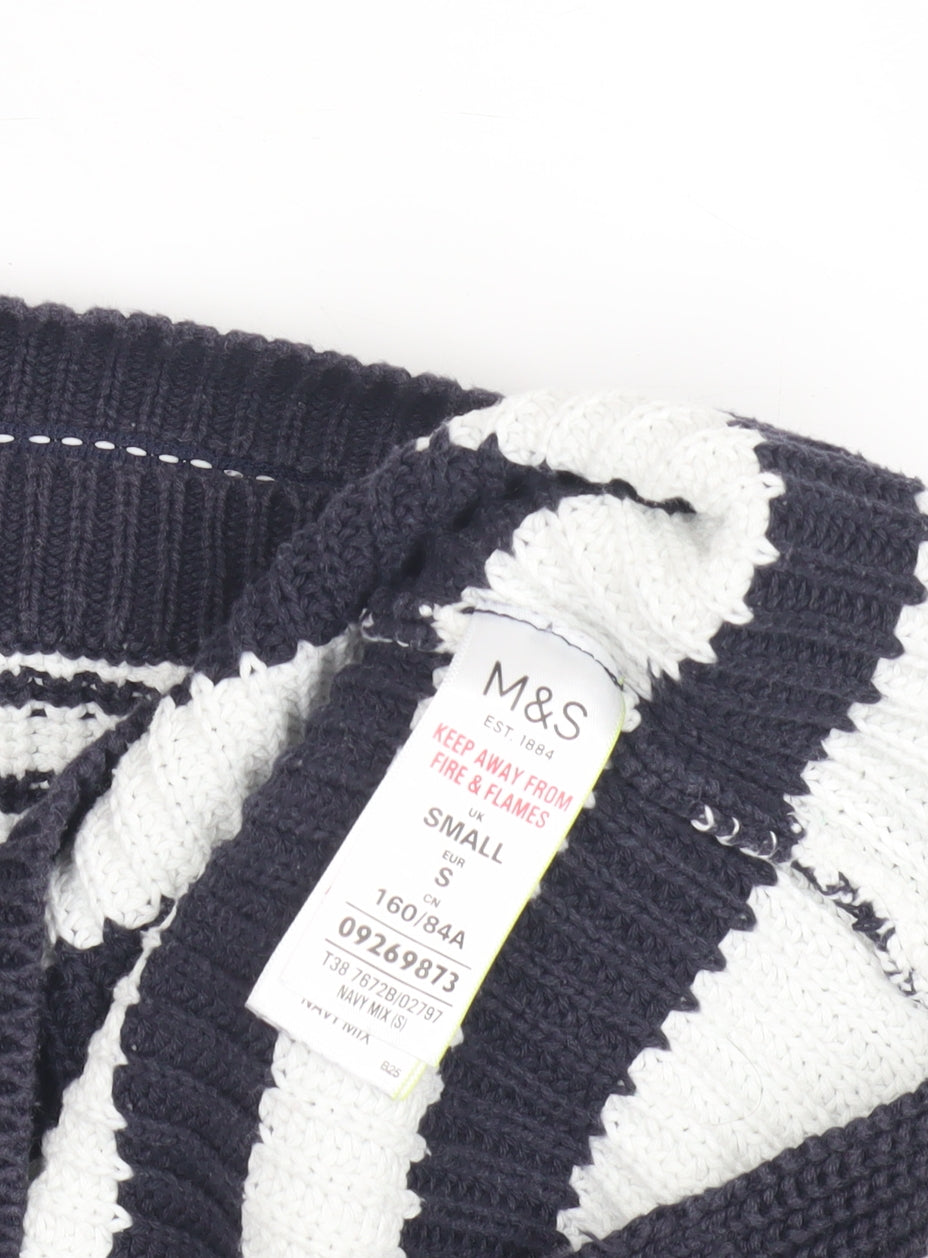 Marks and Spencer Women's Striped Pullover Jumper
