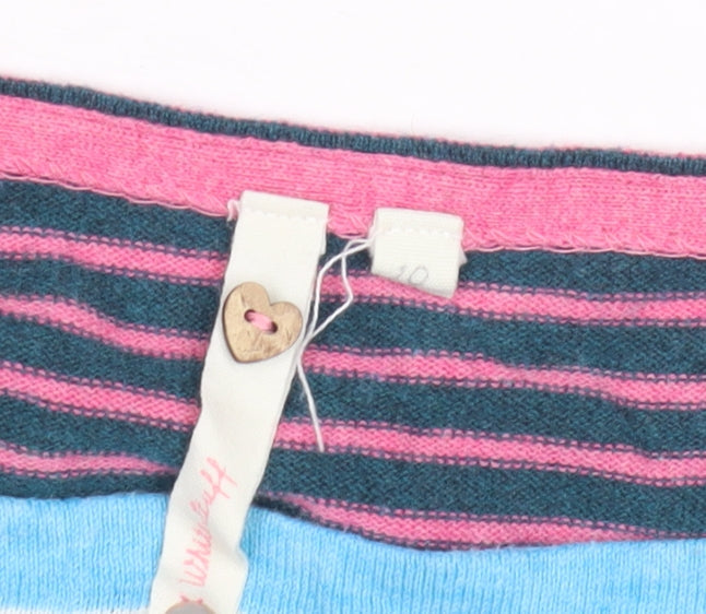 White Stuff Women's Multicoloured Tunic Jumper Size 10