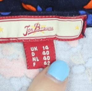 Joe Browns Women's Multicoloured Floral Blouse Size 14