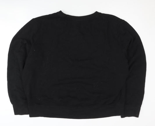 Calvin Klein Women's Black XL Pullover Sweatshirt