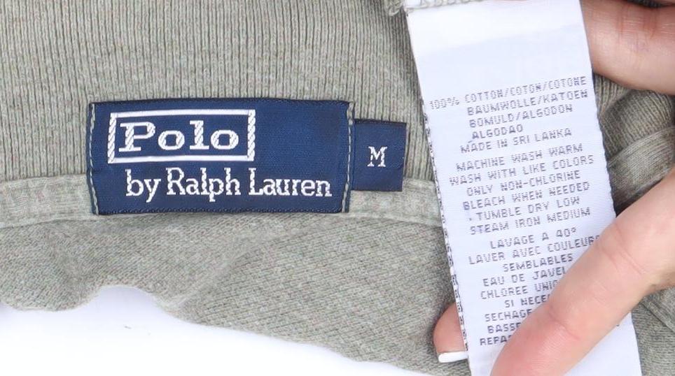 Polo Ralph Lauren Men's Green Polo Shirt M