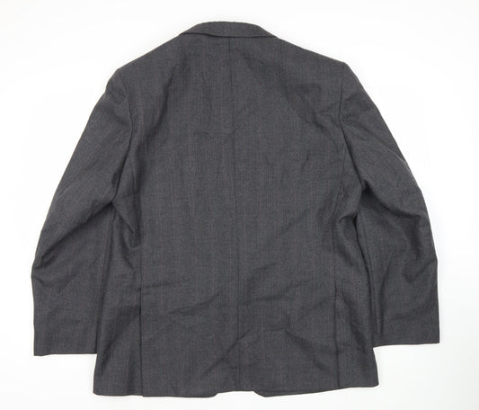 C&A Men's Grey Blazer, 44 Regular Fit