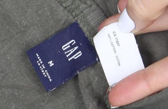 GAP Men's M Green Short Sleeve Cotton T-Shirt