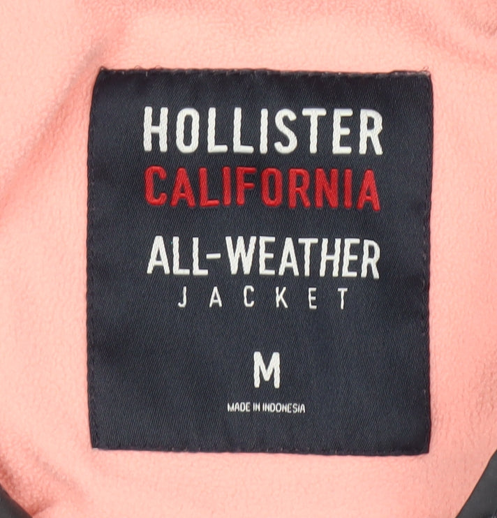 Hollister Women's Black Medium All-Weather Jacket