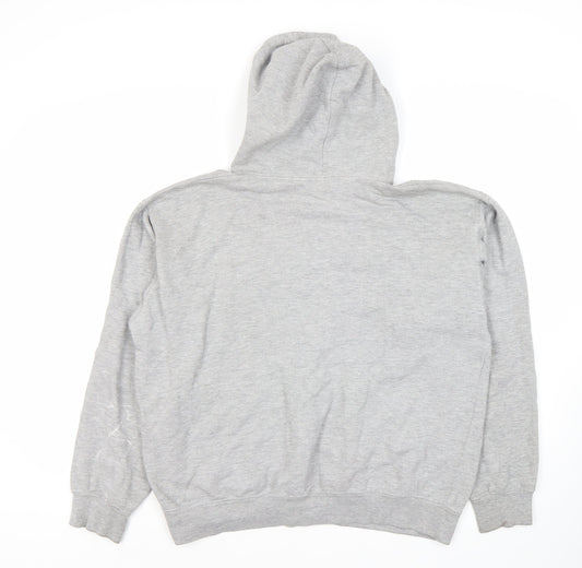 NYC Unisex Adults Grey Pullover Hoodie L