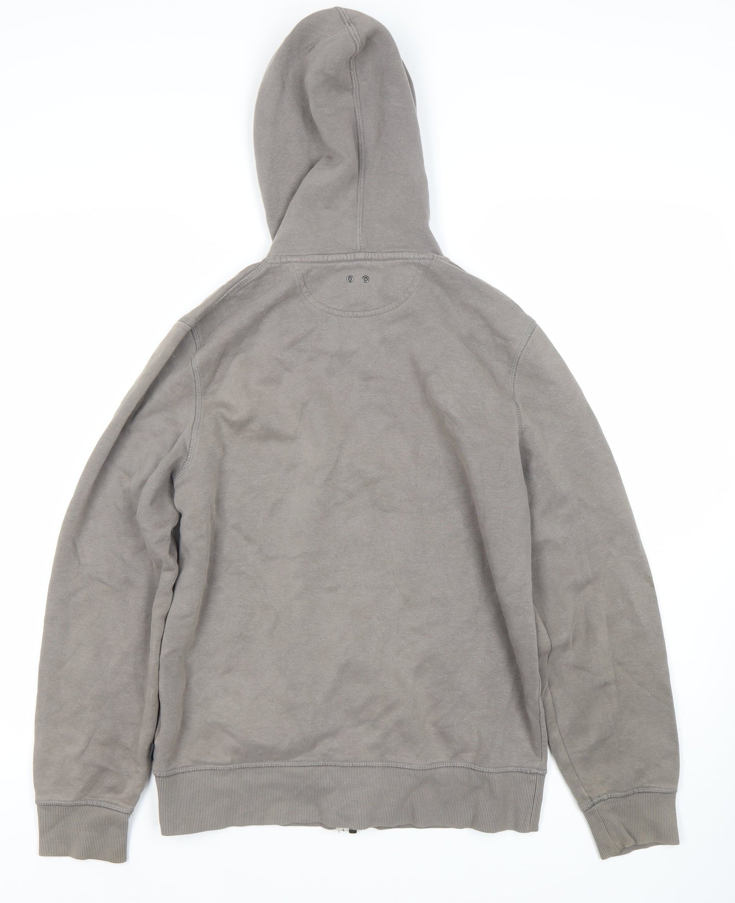 Converse Men’s Grey Full Zip Hoodie, Size M