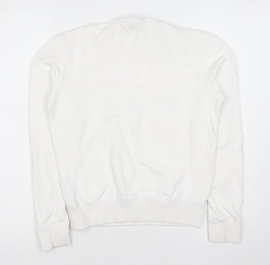 Reebok Men's White XS Pullover Sweatshirt