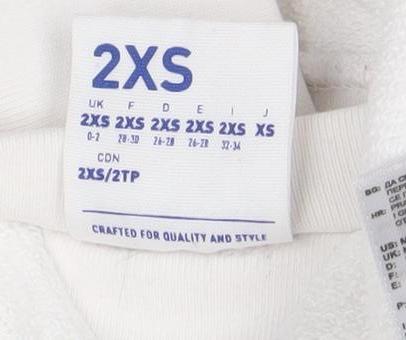 Reebok Men's White XS Pullover Sweatshirt