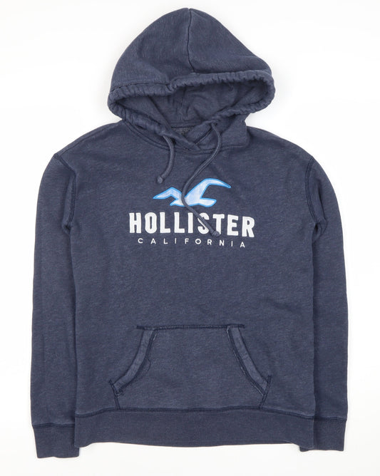 Hollister Men’s Blue Pullover Hoodie Size S