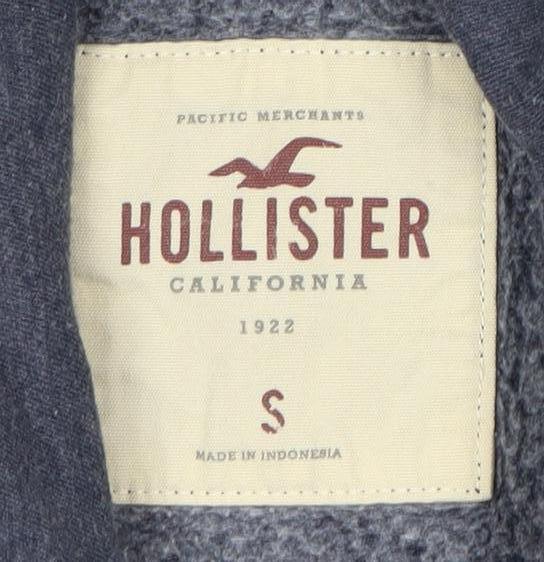 Hollister Men’s Blue Pullover Hoodie Size S