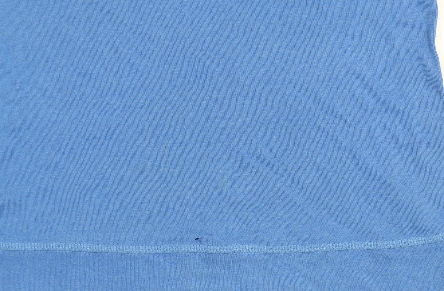 Fat Face Women's Blue V-Neck Long Sleeve Top - Size 14