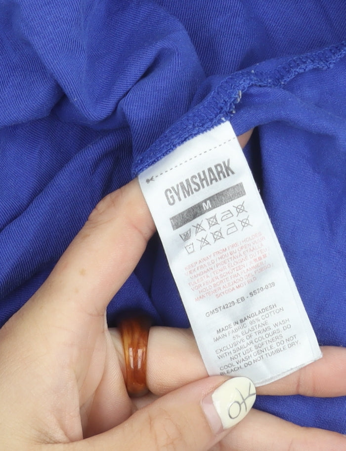 Gymshark Men's Blue M Crew Neck T-Shirt