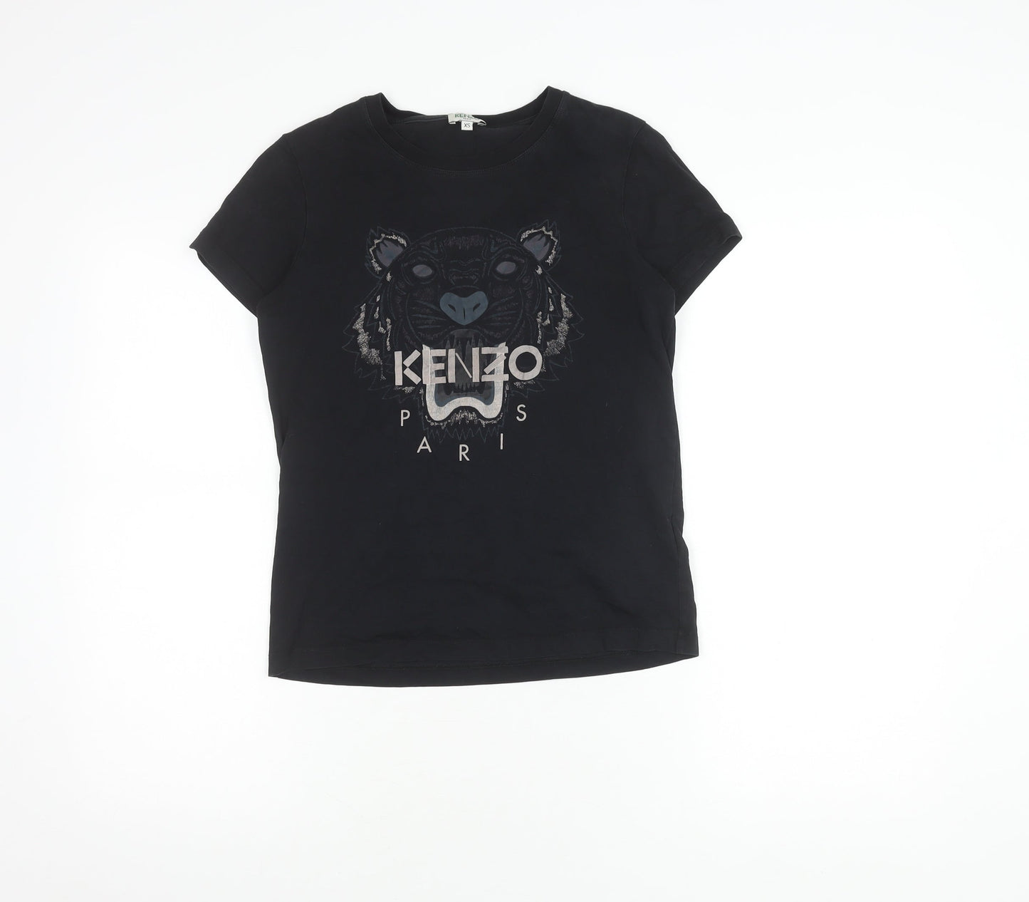Kenzo Women's Black XS Crew Neck T-Shirt