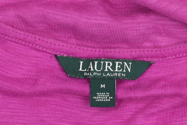 Ralph Lauren Women's Pink Cotton Sleeveless Tank Camisole
