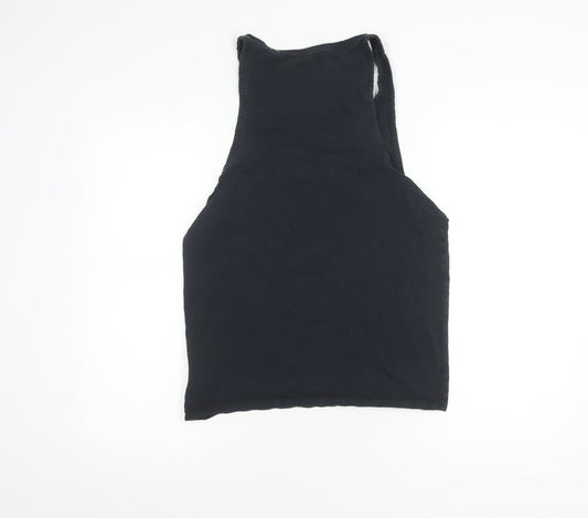 Converse Men’s Black Sleeveless T-Shirt, Size S