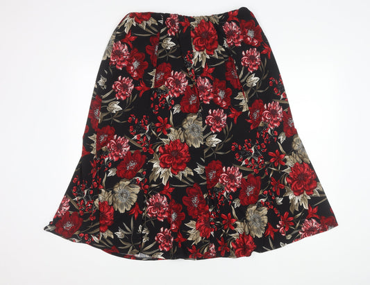 Saloos Women's Floral Midi Skirt, Size 22
