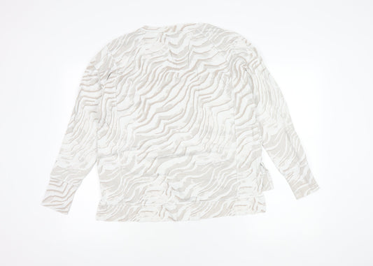 Sweaty Betty Women's Ivory Pullover Sweatshirt, Size S