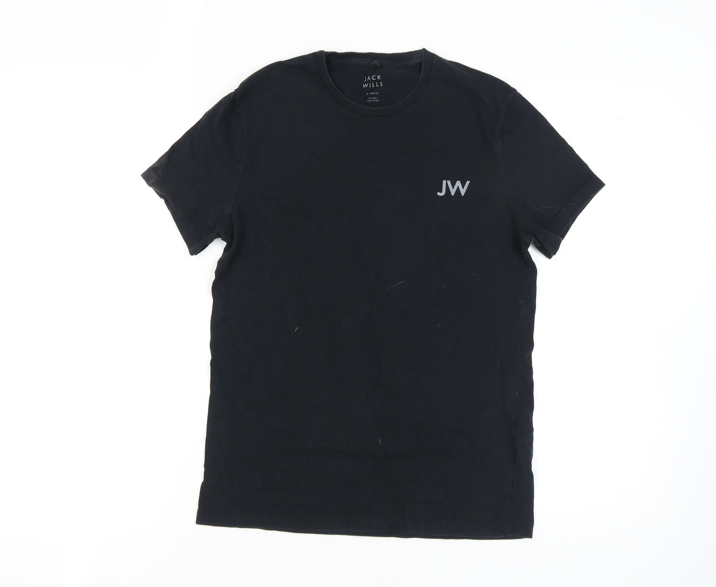 Jack Wills Men's Black XS Crew Neck T-Shirt