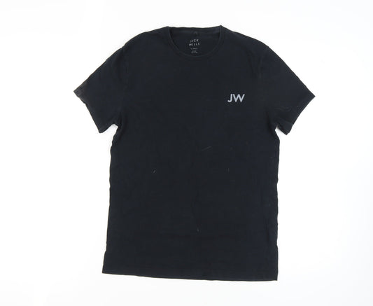 Jack Wills Men's Black XS Crew Neck T-Shirt