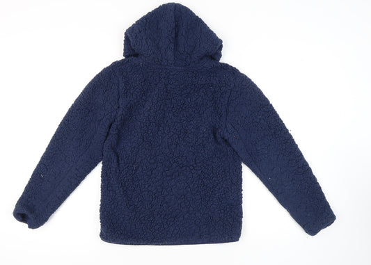 Converse Boys Blue Fleece Full Zip Hoodie XL