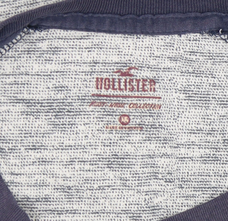Hollister Men's Grey XS Colourblock T-Shirt