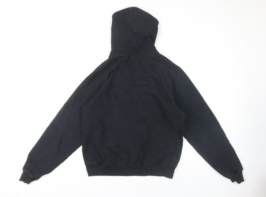 Champion Unisex Black Pullover Hoodie Small