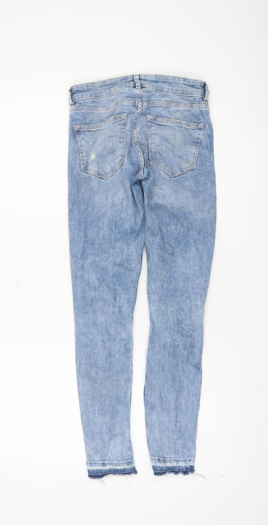 H&M Women's Blue Skinny Slim Jeans Size 6