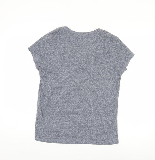 Jack Wills Women's Blue T-Shirt Size 14