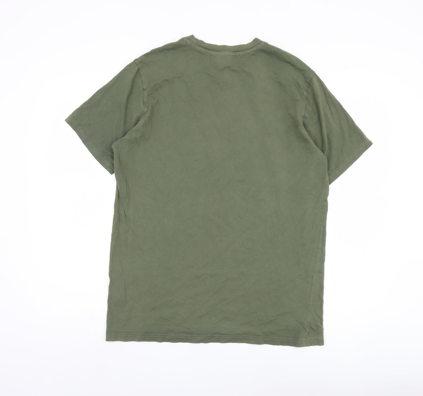 New Balance Men's Green T-Shirt - Size L