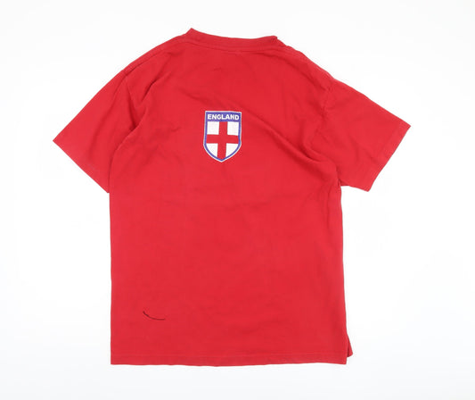 Slazenger Men's Red Sports T-Shirt L