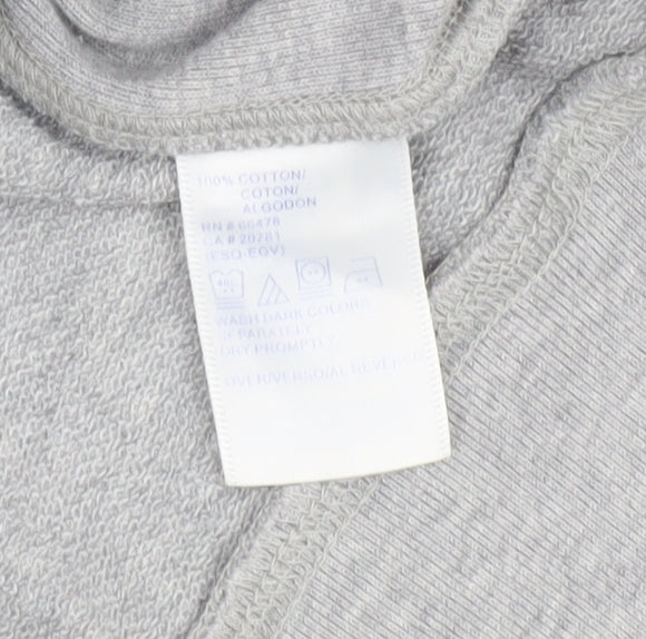 Tommy Hilfiger Grey Sweatshirt Unisex S Casual