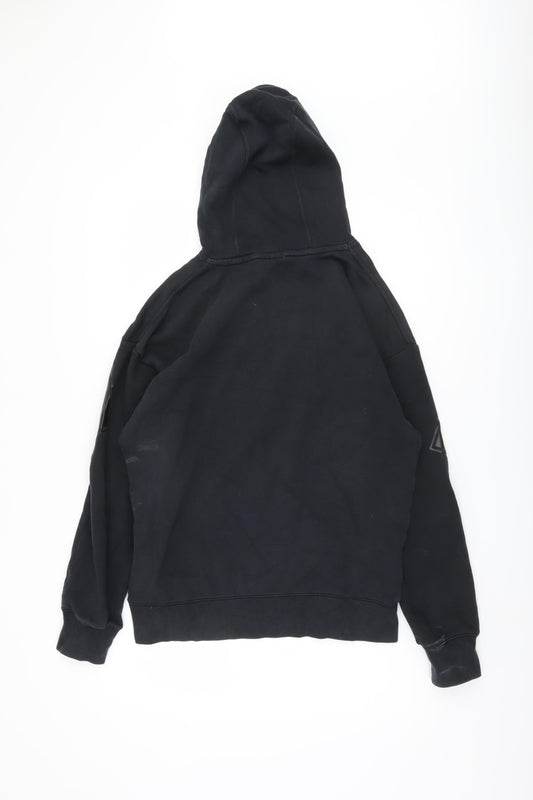 Nike Men's Black Pullover Hoodie - Size M