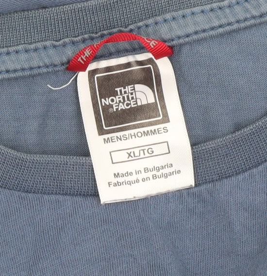 The North Face Men's Blue XL T-Shirt Regular Fit