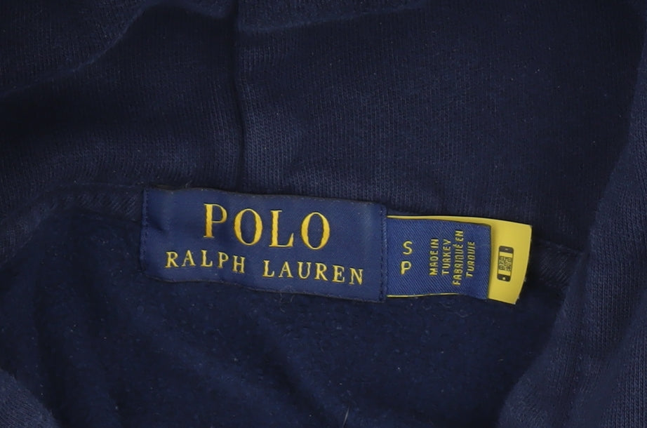 Polo Ralph Lauren Men's Blue S Logo Pullover Hoodie