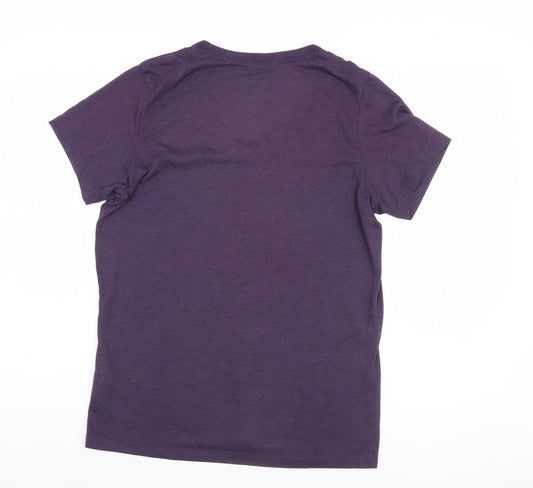 Nike Women's Purple Dri-Fit T-Shirt, Size M