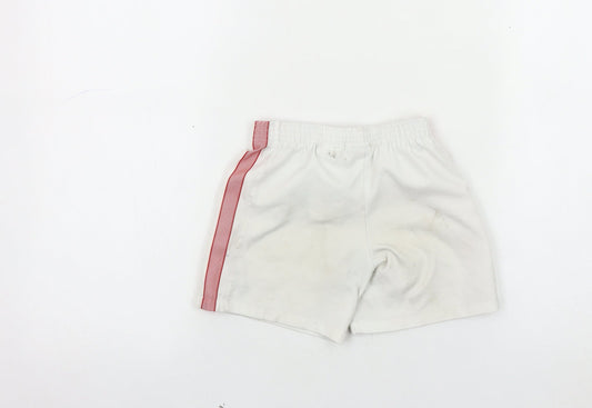 Nike Boys White XS Athletic Football Shorts