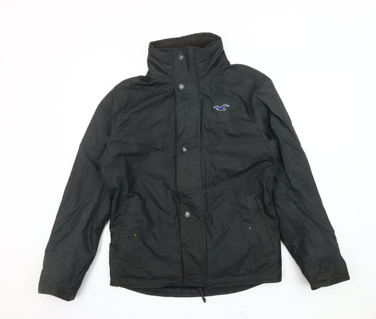 Hollister Men's Black All-Weather Jacket Size S