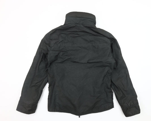 Hollister Men's Black All-Weather Jacket Size S
