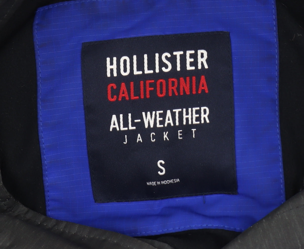Hollister Men's Black All-Weather Jacket Size S