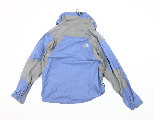 The North Face Women's Blue Rain Coat Jacket M