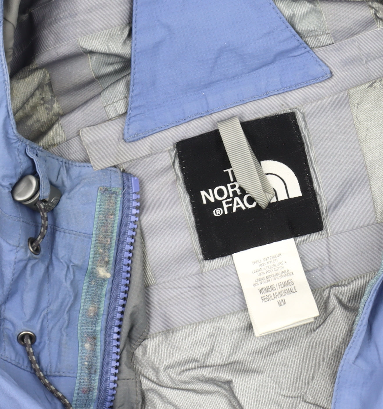 The North Face Women's Blue Rain Coat Jacket M