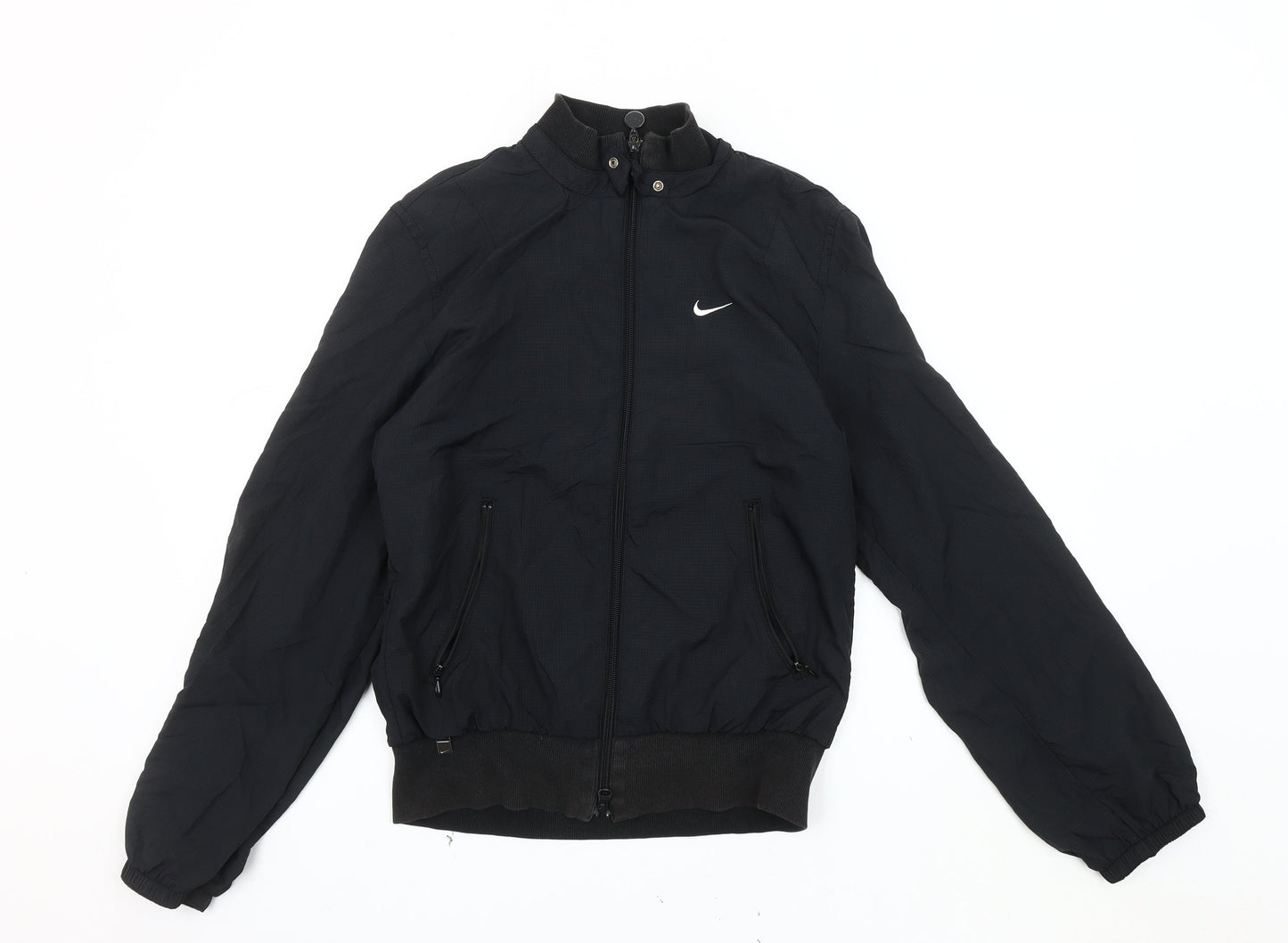 Nike Men's Black Bomber Jacket M Regular Fit