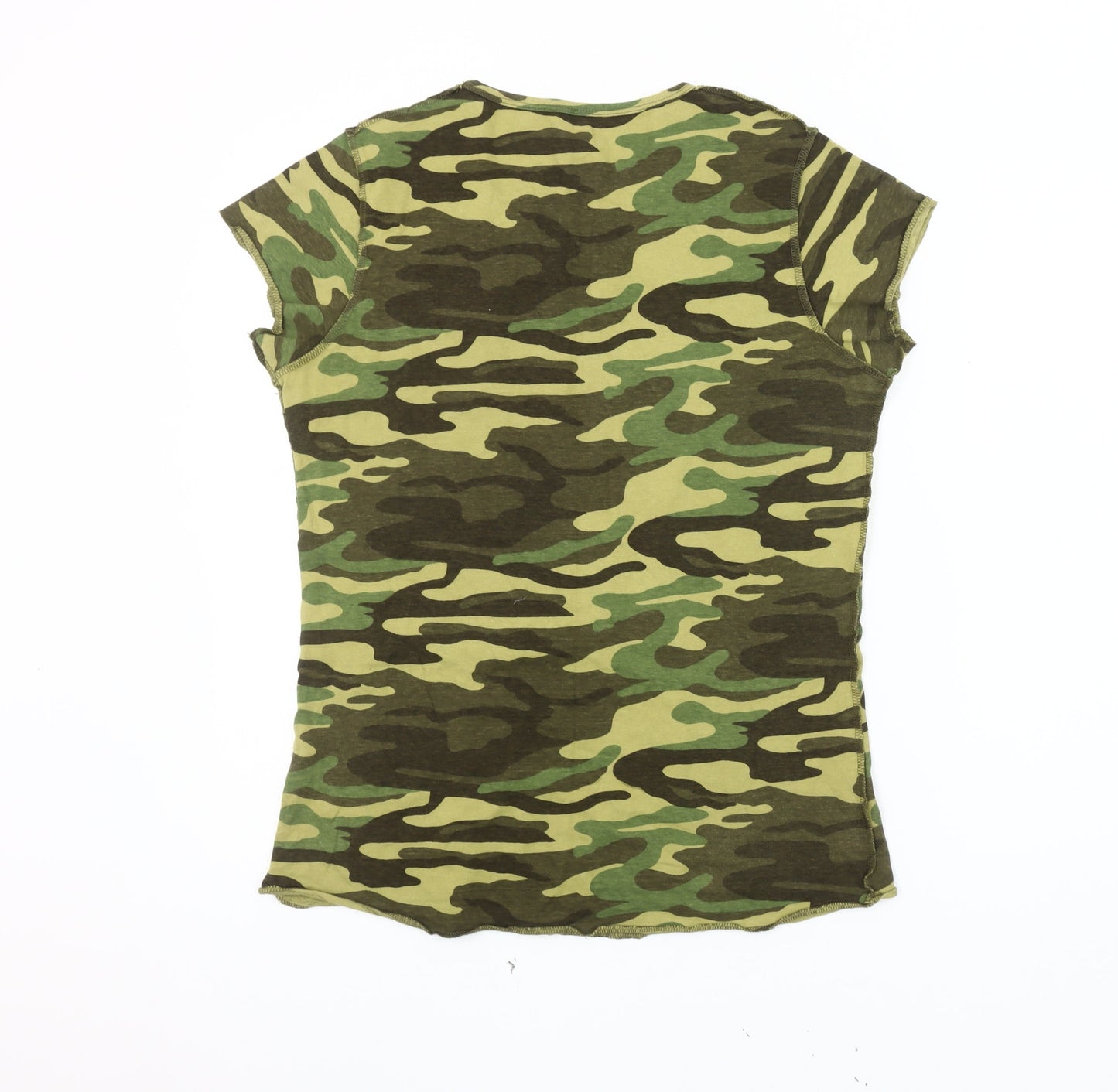 Hard Rock Cafe Camouflage T-Shirt XL Unisex Crew Neck