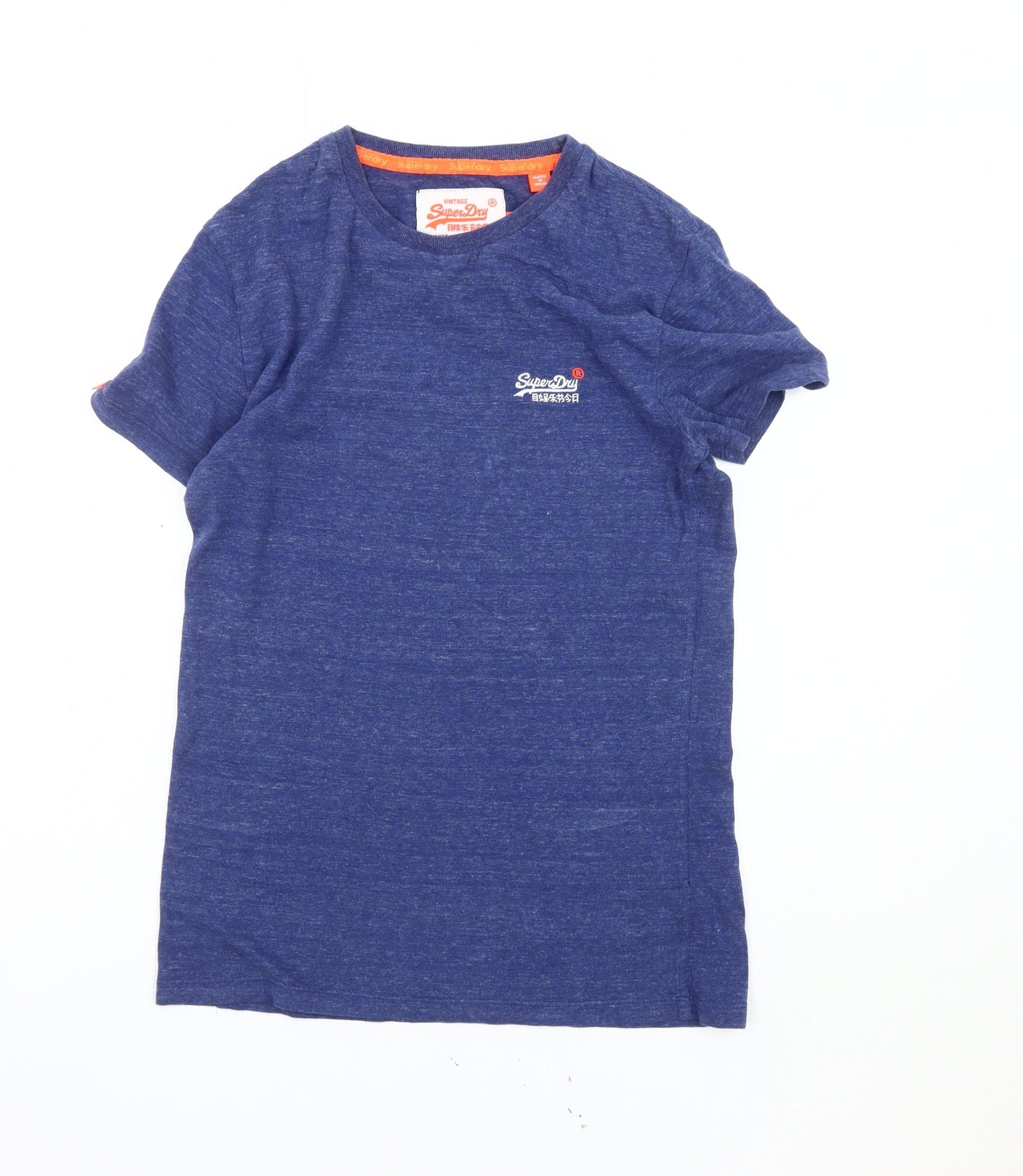 SuperDry Men's Blue XS Crew Neck T-Shirt