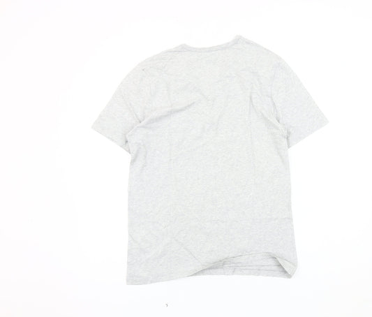 Boss Men’s Grey Crew Neck T-Shirt, Size M