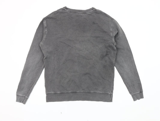 Hush Women's Grey Animal Print Sweatshirt, Size XS